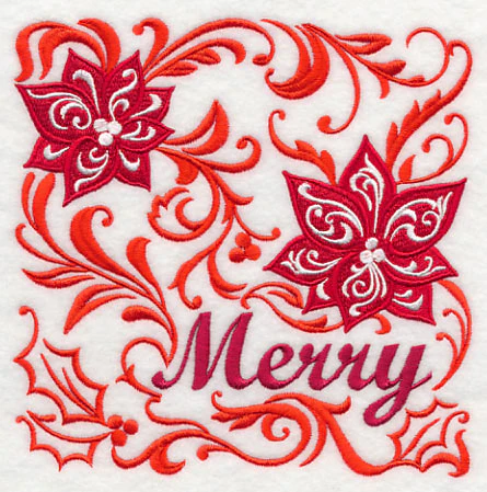 Merry Poinsettias in Full Bloom - Image 3