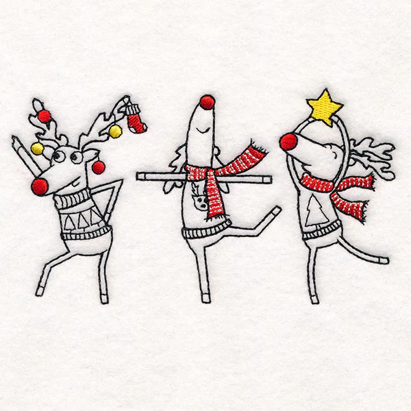Merry Toilet Paper - Dance Party Reindeer