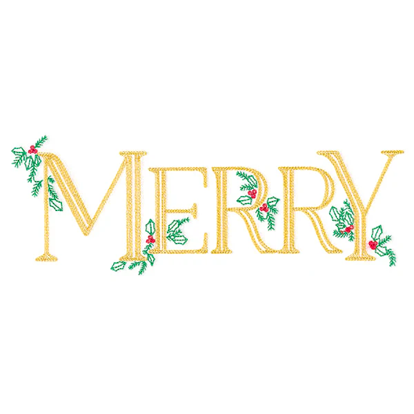 Merry with Holly