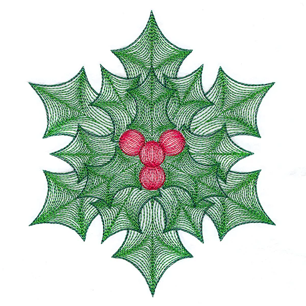 Mesmerizing Holly and Berries - Image 3