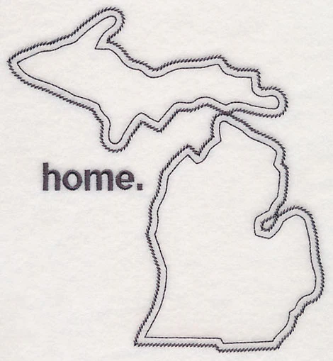 Michigan Outline (Vintage) - Image 2