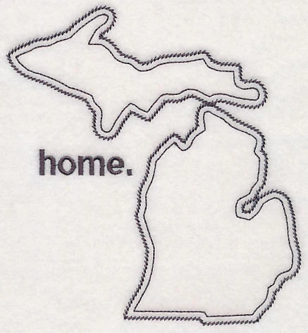 Michigan Outline (Vintage) - Image 3