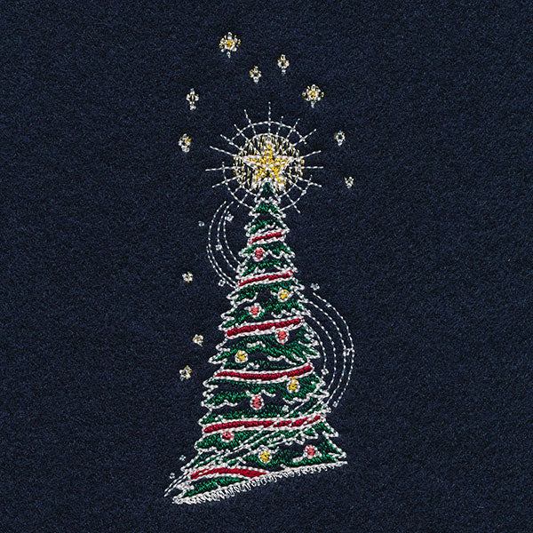 Midnight Christmas Garden - Christmas Tree - Image 3