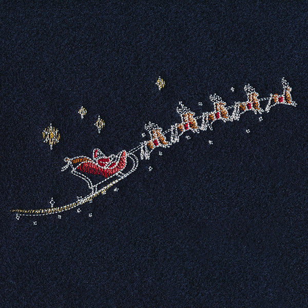 Midnight Christmas Garden - Santa's Flight - Image 2