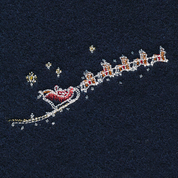 Midnight Christmas Garden - Santa's Flight - Image 3