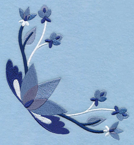 Midwinter Blues Bouquet Corner - Image 4