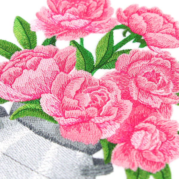 Milk Can Peony Bouquet - Image 6