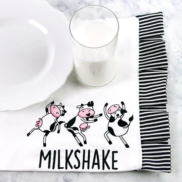 Milkshake Cow Border - Image 6
