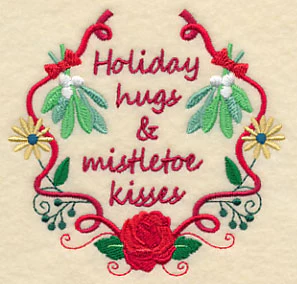 Mistletoe Kisses Wreath - Image 5