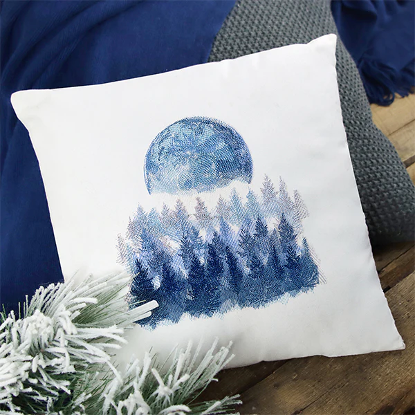 Misty Moonlit Forest - Image 2