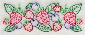 Mixed Berry Border (Vintage) - Image 5