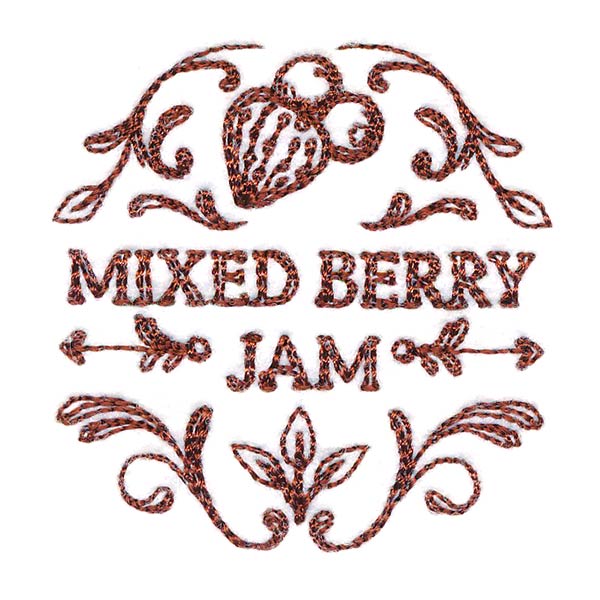 Mixed Berry Jam Jar Topper - Image 2