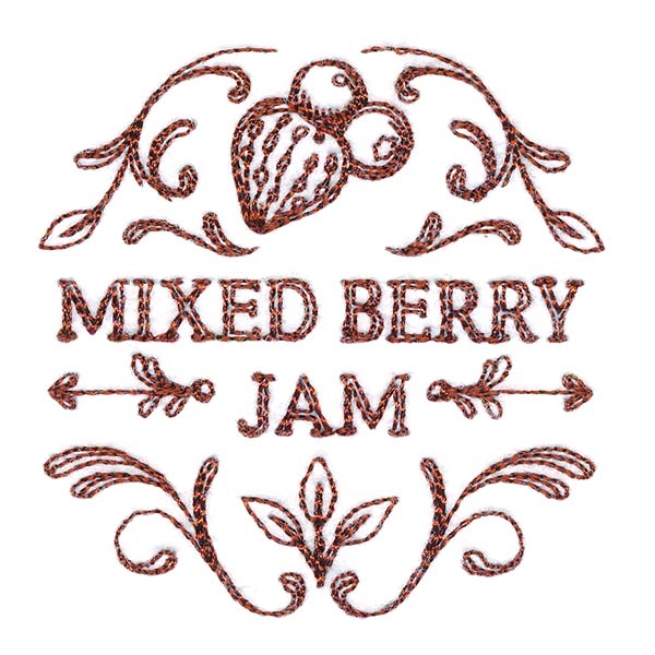 Mixed Berry Jam Jar Topper - Image 3