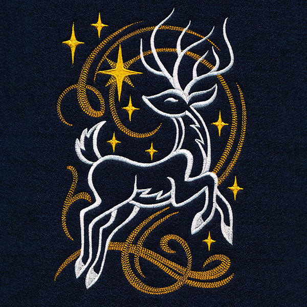 Modern Art Nouveau Reindeer - Image 3