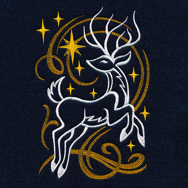 Modern Art Nouveau Reindeer - Image 5