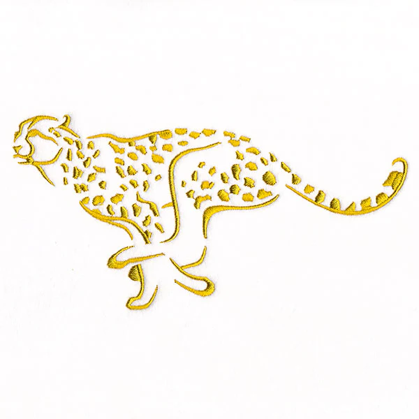 Modern Safari Cheetah (Goldwork) - Image 5