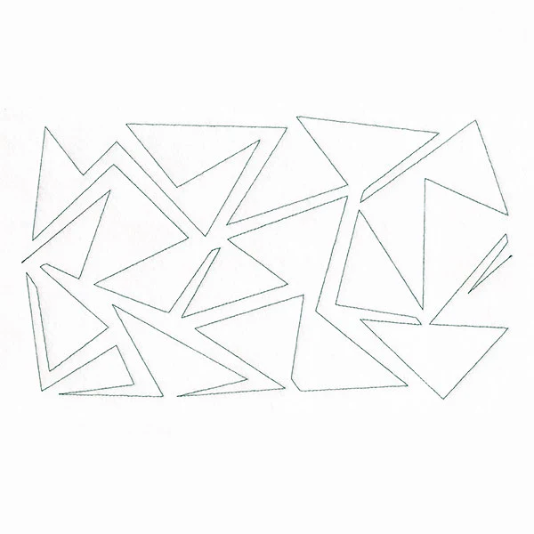 Modern Triangles Geometry (Edge-to-Edge Quilting) - Image 5