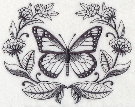 Monarch and Milkweed Laurel - Image 4