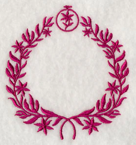 Monogram Wreath - Embroidery - Image 5