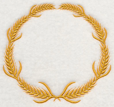 Monogram Wreath - Wheat - Image 4