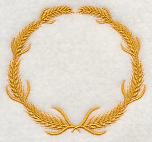 Monogram Wreath - Wheat - Image 5