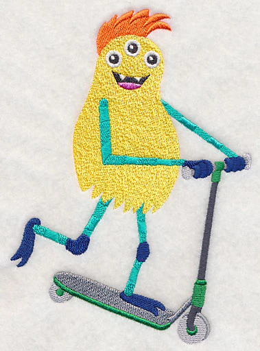 Monster on Scooter - Image 3