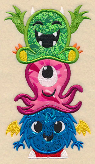 Monster Stack (Applique) - Image 2