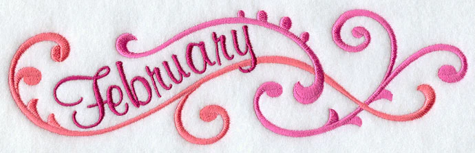 Monthly Celebrations Border - February