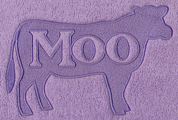 Moo Cow (Embossed) - Image 3