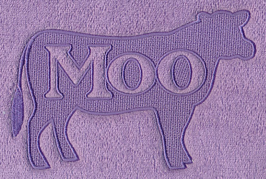 Moo Cow (Embossed) - Image 4