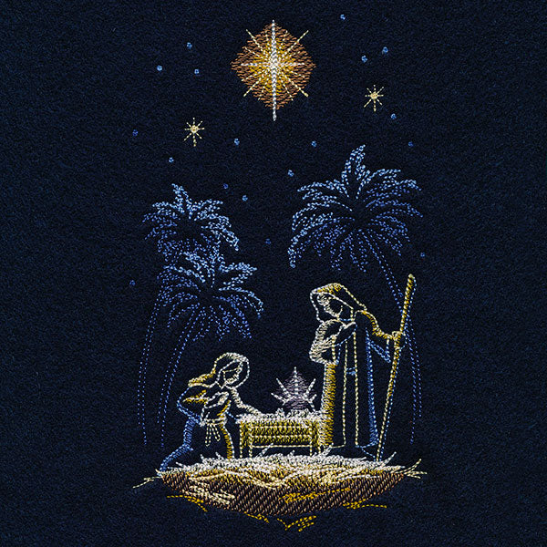 Moonlit Nativity Scene - Image 7