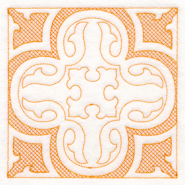 Moroccan Magic - Kaleidoscope (Trapunto) - Image 4