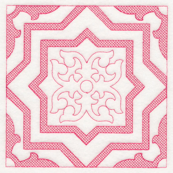 Moroccan Magic - Star Flourish (Trapunto) - Image 2