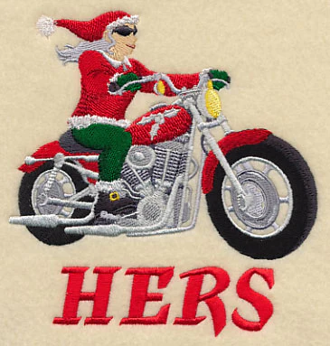 Motorcycle Christmas - Hers - Image 2