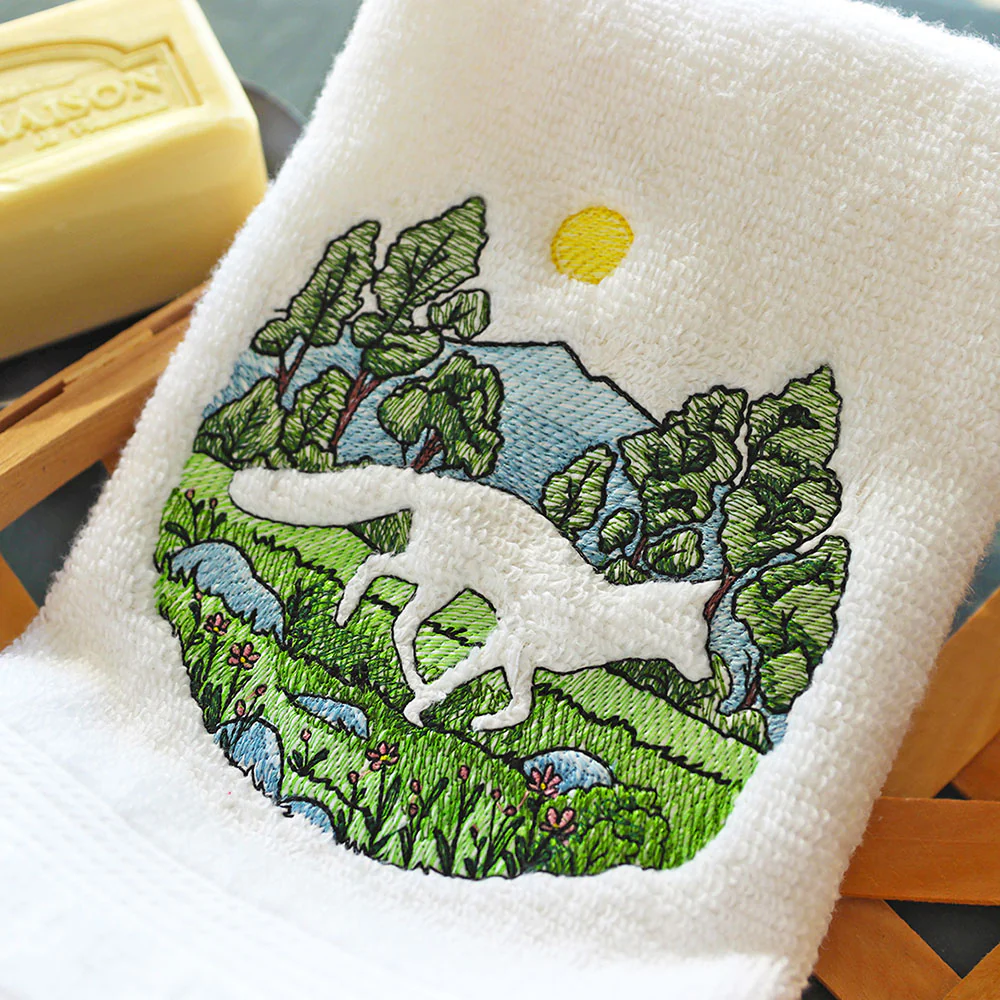 Mountain Fox Silhouette (Embossed) - Image 6