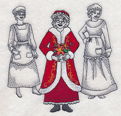 Mrs. Claus Fashion Plate - Image 4