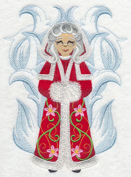 Mrs. Claus with Frosty Baroque - Image 2