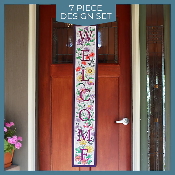 Multi-Piece Floral Welcome Sign - Image 47