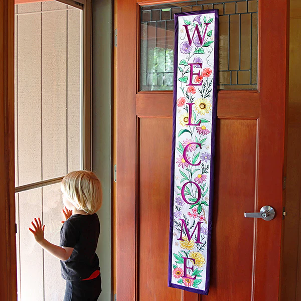 Multi-Piece Floral Welcome Sign - Image 67