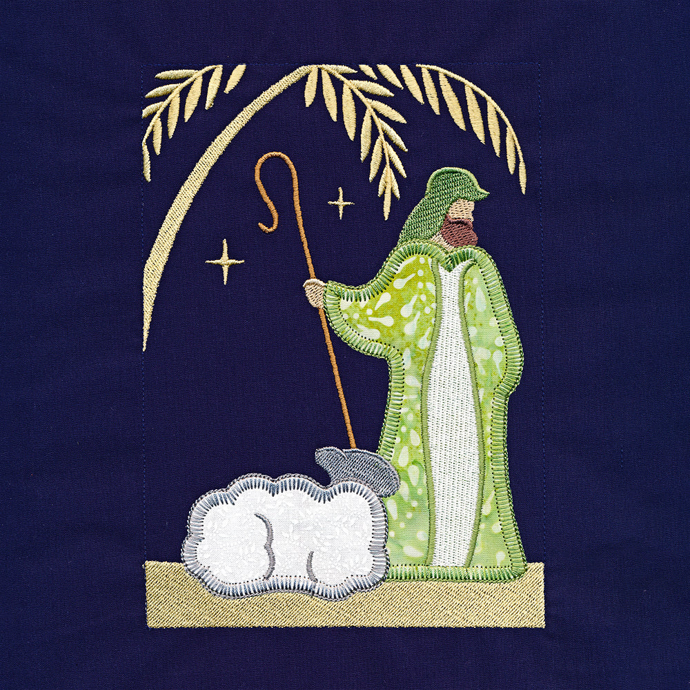 Nativity Story Build-A-Scene Square 1 (Applique) - Image 4