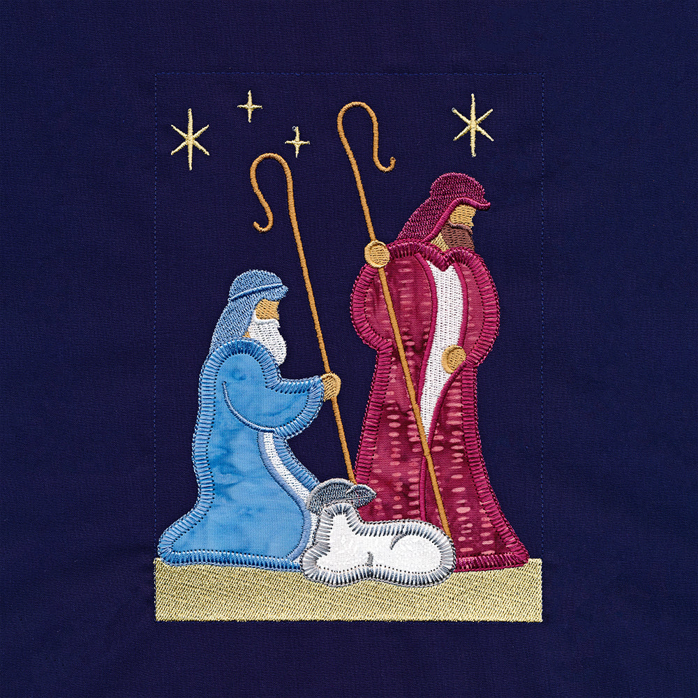 Nativity Story Build-A-Scene Square 2 (Applique) - Image 4