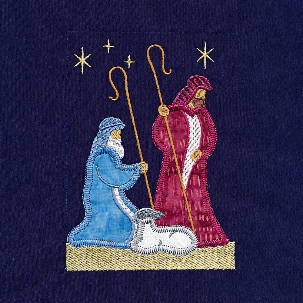 Nativity Story Build-A-Scene Square 2 (Applique) - Image 5
