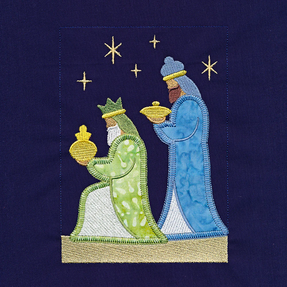 Nativity Story Build-A-Scene Square 4 (Applique) - Image 5