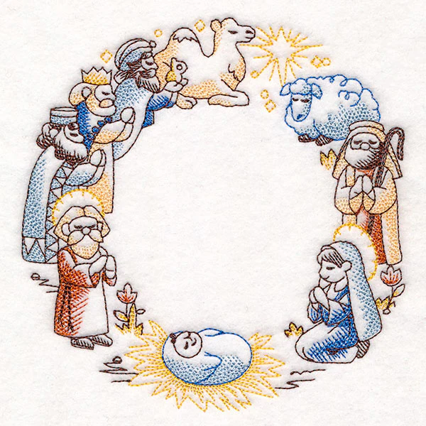 Nativity Wreath - Image 5