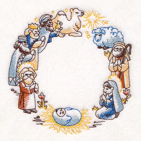 Nativity Wreath - Image 7