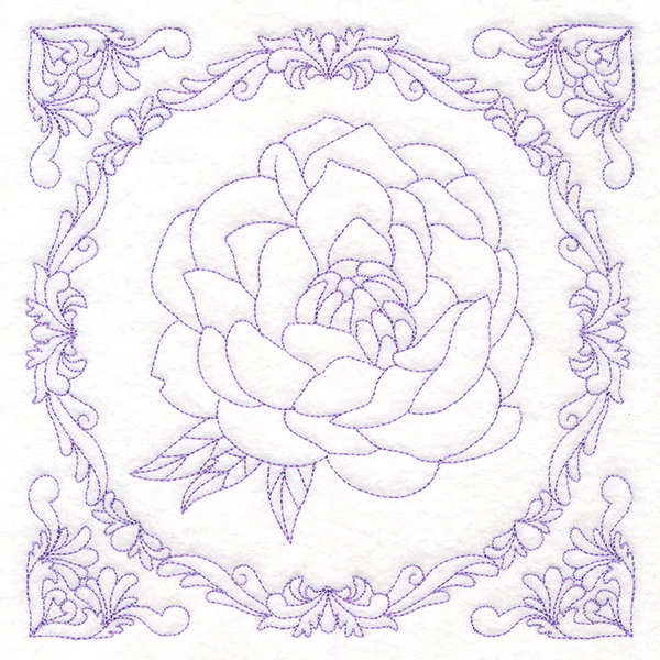 Nature's Cameo Quilting - Peony (Double Run) - Image 2