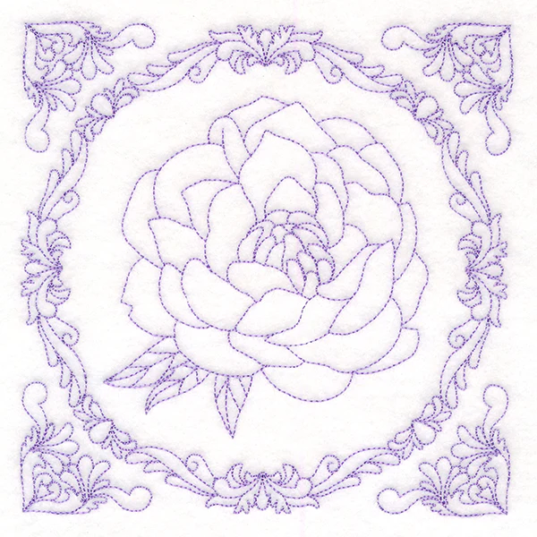 Nature's Cameo Quilting - Peony (Double Run) - Image 3