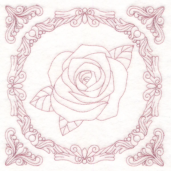 Nature's Cameo Quilting - Rose (Double Run) - Image 2