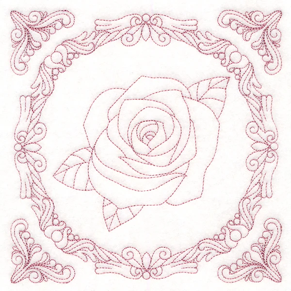 Nature's Cameo Quilting - Rose (Double Run) - Image 3