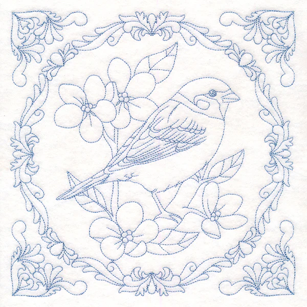Nature's Cameo Quilting - Sparrow (Double Run)